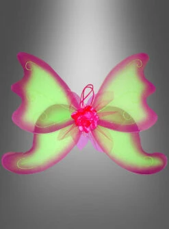 Fee Kostüm Für Damen -KostümKult Verkäufe feenfluegel in pink und gruen b6e37f1a30 3