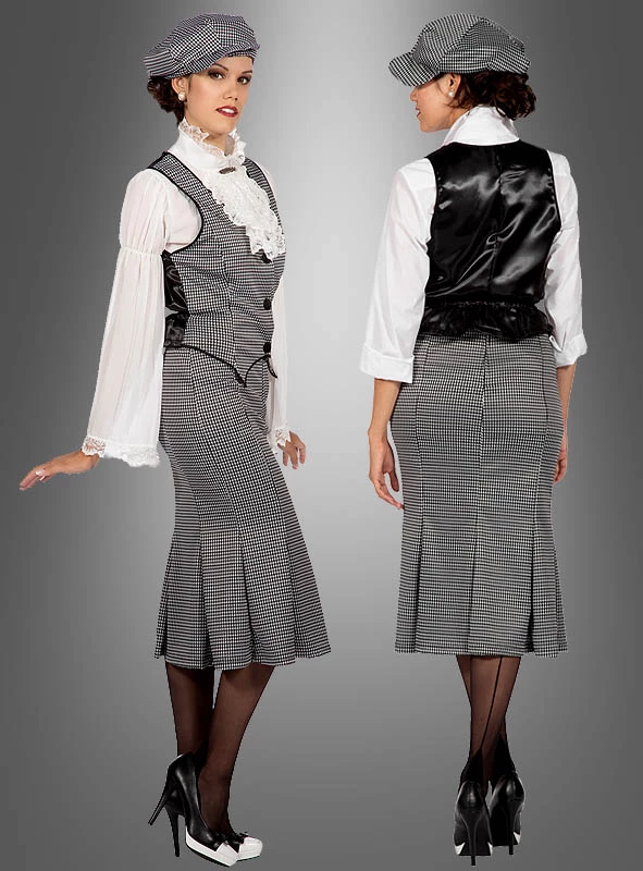 20er Jahre Roaring Damenkostüm Polly 3 20er Jahre Roaring Damenkostüm Polly – Bild 3