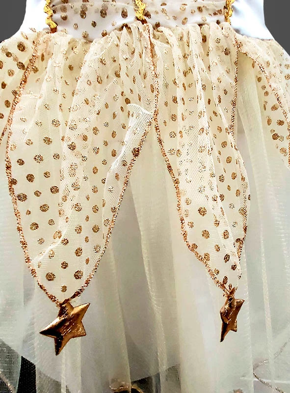 Goldenes Engelskostüm Für Kinder 3 Goldenes Engelskostüm Für Kinder – Bild 3