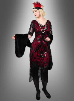 Halbarm 20er Jahre Retro Kleid Francis -KostümKult Verkäufe golden twenties damenkostuem paillettenkleid 65e0f6cff5 4