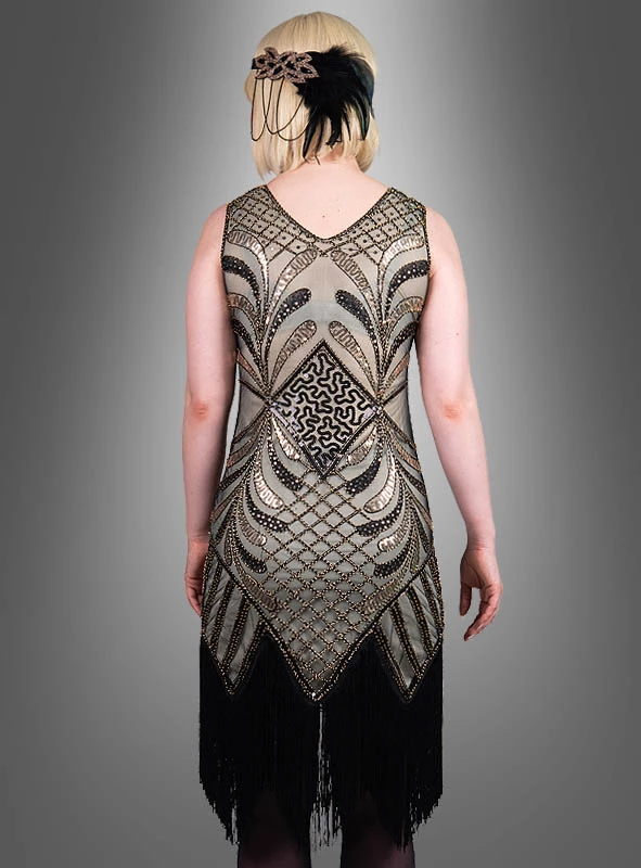 Glamouröses Flapper Kleid Vivian 5 Glamouröses Flapper Kleid Vivian – Bild 5