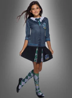 Slytherin Shirt Harry Potter Für Kinder -KostümKult Verkäufe harry potterkostuem slytherin maedchen dcb7bbd947 3