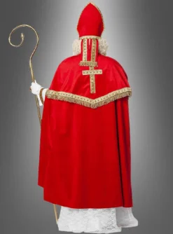 Luxus Nikolaus Kostüm Aus Plüsch -KostümKult Verkäufe heiliger nikolaus bischof kostuem f53033755d 3