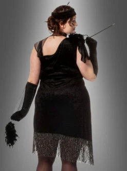 XXL Diva 20er Jahre Fransenkleid -KostümKult Verkäufe karnevalskostuem xxl charleston flapperkleid 0262f1f614 3