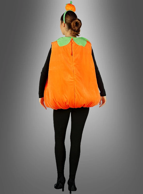 Kürbis Kostüm Plüsch Für Erwachsene 2 Kürbis Kostüm Plüsch Für Erwachsene – Bild 2