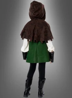 Robin Hood Kleid Für Mädchen -KostümKult Verkäufe lady marian robin hood maedchen kinderkostuem 224b8250bf 3