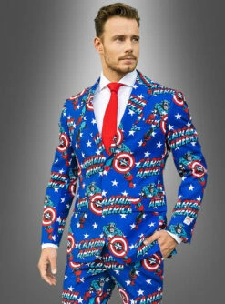 Deluxe Captain America OppoSuit Anzug 6 Deluxe Captain America OppoSuit Anzug -KostümKult Verkäufe opposuits anzug captain america 17323996a5 3