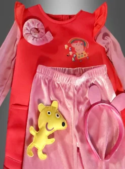 Rotes Peppa Pig Kleid Für Kinder -KostümKult Verkäufe peppa pig wutz kostuem mit zubehoer 4c06221d9b 3
