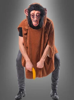 Wandelbarer Brauner Poncho Aus Plüsch XS-XXXL -KostümKult Verkäufe poncho pluesch gruppenkostuem e79b417acd 4