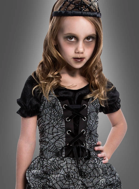 Spinnen Königin Mädchenkostüm 2 Spinnen Königin Mädchenkostüm – Bild 2