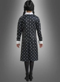 Wednesday Mädchen Kleid Schwarz-weiß -KostümKult Verkäufe wednesday kleid kinder maedchen original lizenz ce125d7615 3